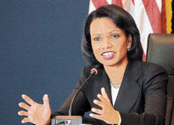 Rice presiona por ayuda a Wolfowitz