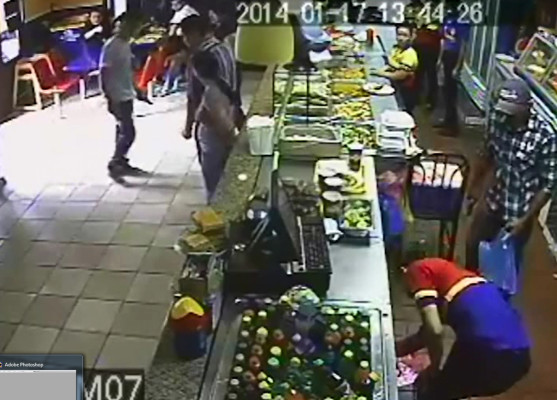 La Policía no tiene registro del asalto a restaurante captado en video
