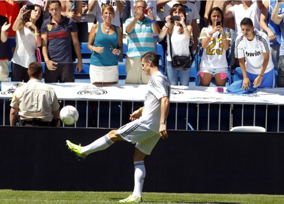 Gareth Bale es presentado como nuevo jugador del Real Madrid