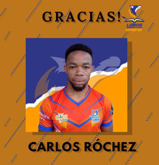Carlos Róchez es una de las bajas de Lobos UPN. Jugará en el Victoria de La Ceiba.