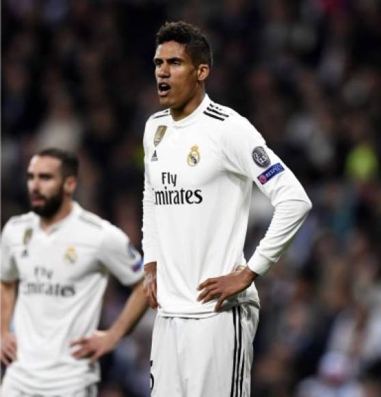 Raphael Varane es de la confianza de Zidane y es el titular en la zona central del Real Madrid.