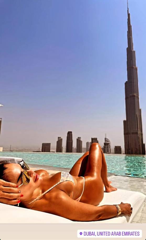 La actriz publicó a través de sus redes sociales momentos memorables de su estancia en ese maravilloso lugar. 