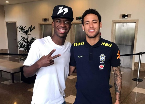 Vinicius: 'Si Dios quiere, Neymar y yo jugaremos juntos en el Real Madrid”