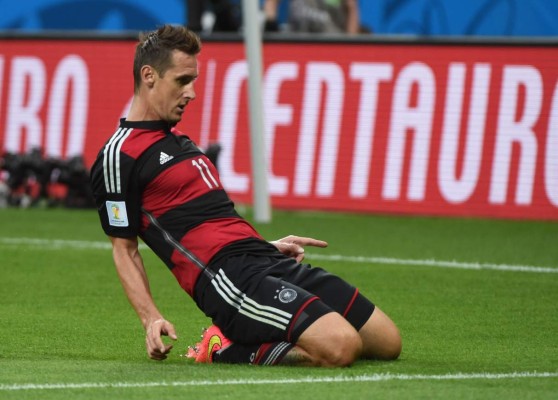 Miroslav Klose se convierte en el goleador de los mundiales