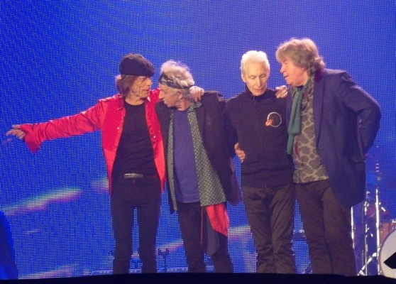 Rolling Stones agradece a 782,000 fans