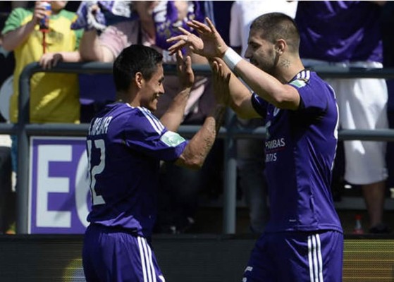 Andy Najar, campeón de la Liga de Bélgica con el Anderlecht