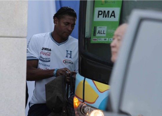 Honduras ya llegó a Curitiba para buscar su primer triunfo