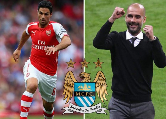 Pep quiere a Arteta en el cuerpo técnico del City