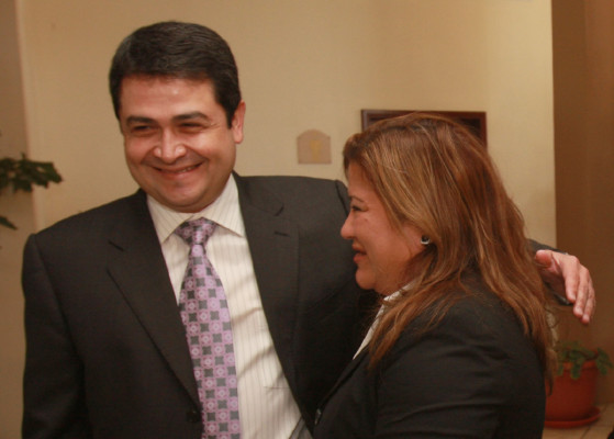 Presidente del Congreso: Juan Orlando Hernández