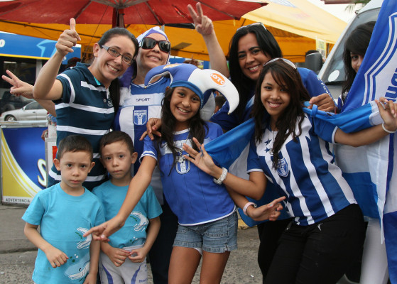 La afición hondureña, puro corazón