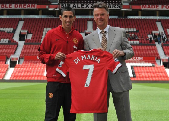 Di María, el heredero de Cristiano Ronaldo en el Manchester United