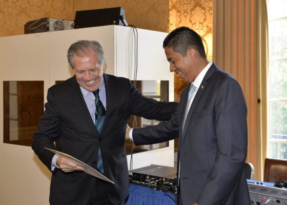 Honduras pide acompañamiento a OEA en depuración policial