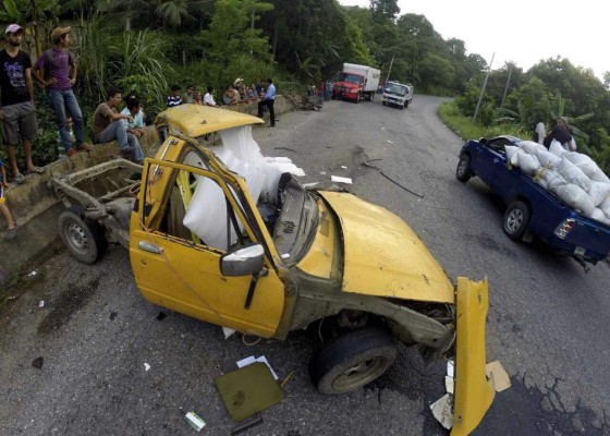 Muere una persona en accidente de tránsito en Callejones, Santa Bárbara
