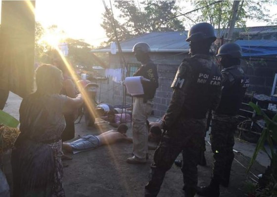 Realizan allanamientos en varios sectores de San Pedro Sula