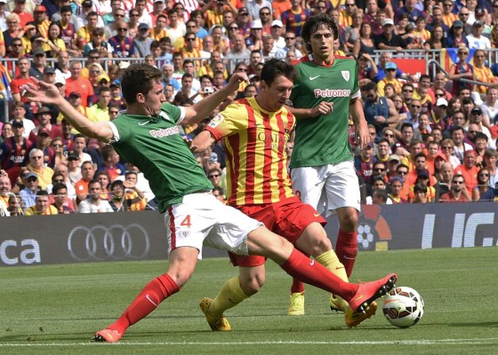 Neymar y Messi salvan al líder Barcelona contra el Athletic de Bilbao