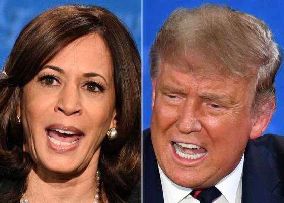 Trump llama 'monstruo' a Kamala Harris