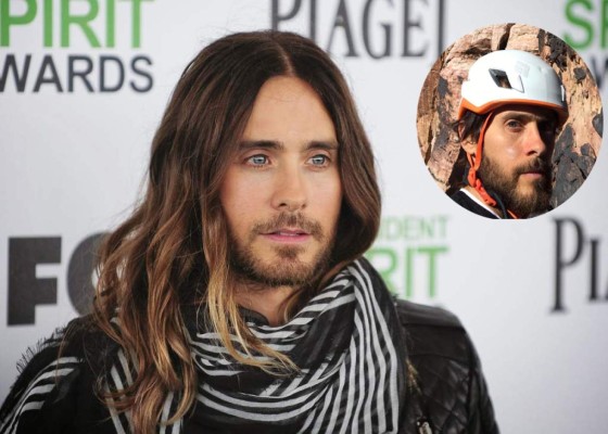 Video: Jared Leto al borde de la muerte mientras escalaba en Nevada