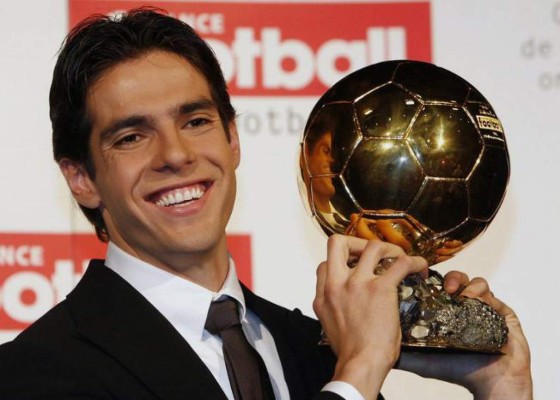 Kaká entregaría el Balón de Oro