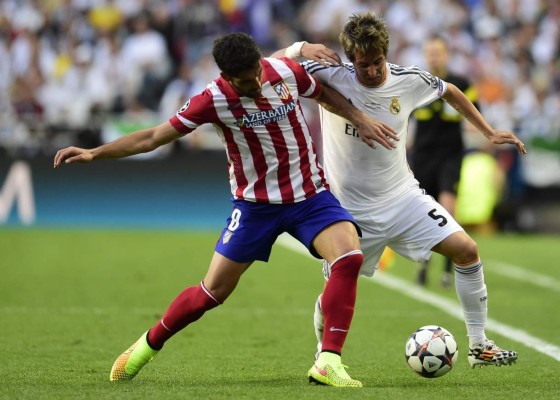 Imágenes de la final entre Real Madrid y Atlético de Madrid