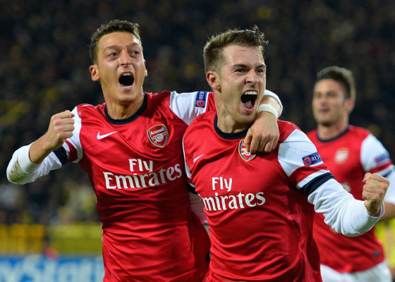 Arsenal devuelve el golpe al Borussia Dortmund