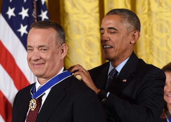 Obama otorga sus últimas Medallas a un grupo de estrellas