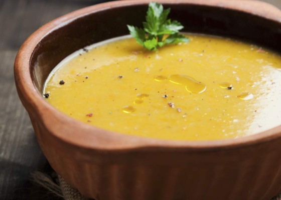 Crema de zanahoria con papa