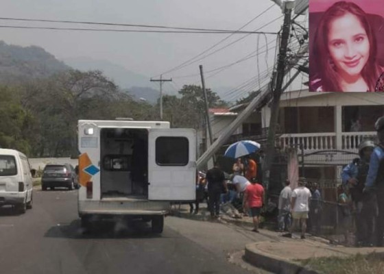 San Pedro Sula: Tras fuerte impacto entre dos vehículos, psicóloga resulta con graves heridas