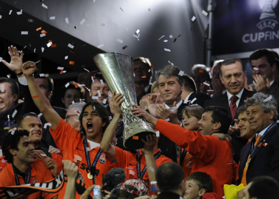 Shakhtar Donetsk nuevo campeón de la Copa Uefa