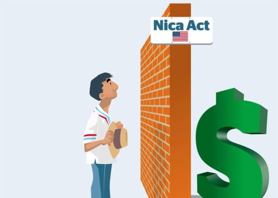El FMI advierte de implicaciones negativas de la 'Nica Act'