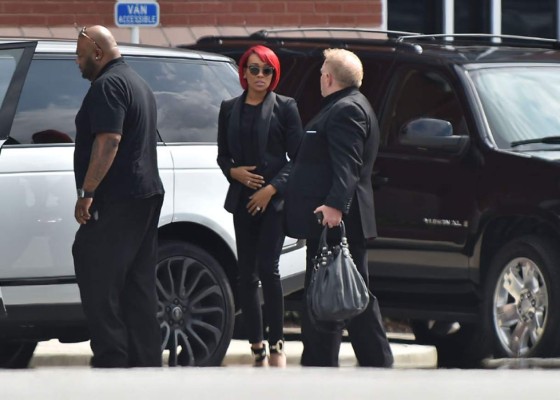 Hoy se realizó el funeral de Bobbi Kristina