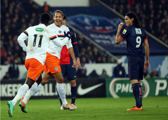 El PSG, eliminado de la Copa de Francia por el Montpellier