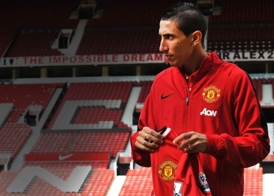 Di María, el heredero de Cristiano Ronaldo en el Manchester United