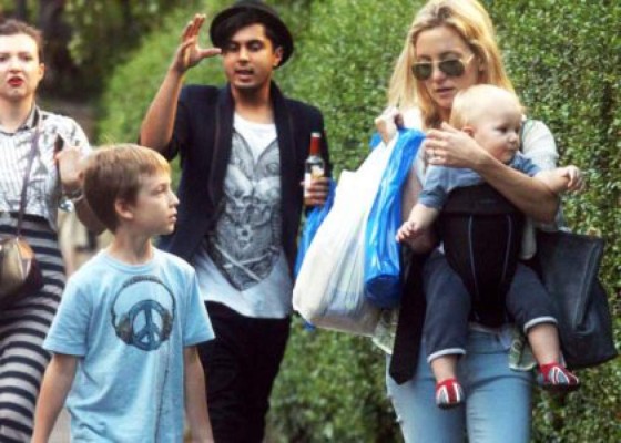 Para Kate Hudson sus hijos son su prioridad