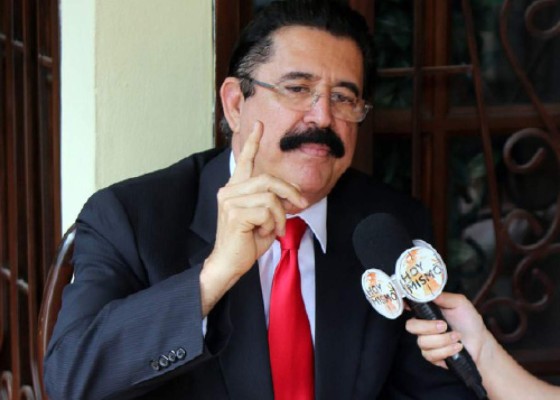 Mel Zelaya será ratificado al frente de Libre
