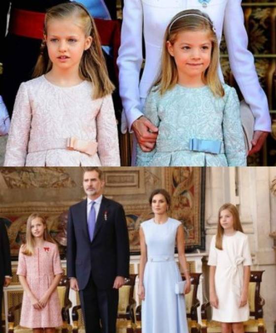 ¡Cómo han crecido! la princesa Leonor e infanta Sofía de España comienzan con su agenda en la vida pública
