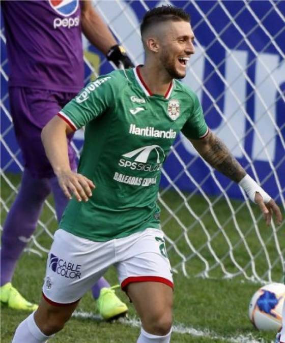 Esteban Espíndola (Marathón) - El defensa central argentino llegó esta temporada al Monstruo Verde y de afianzó en la titularidad.