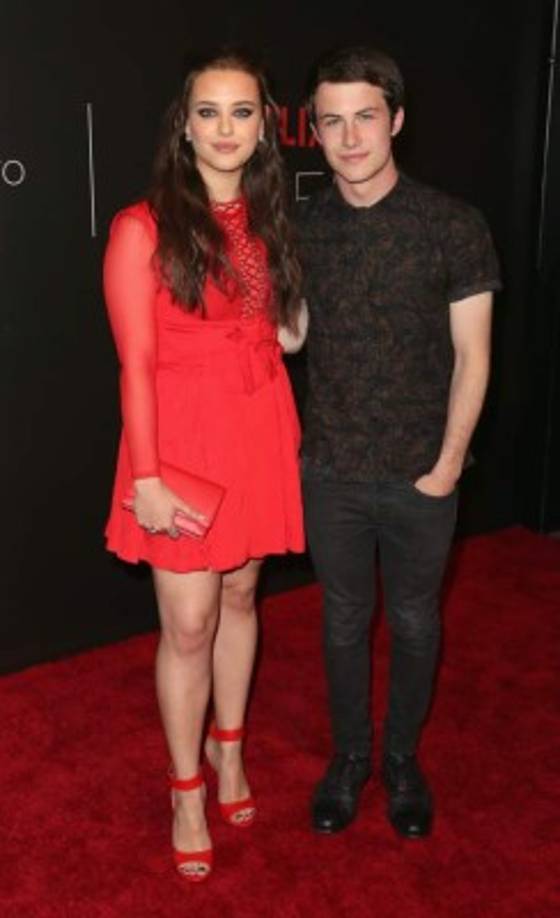 Katherine Langford y Dylan Minnette.