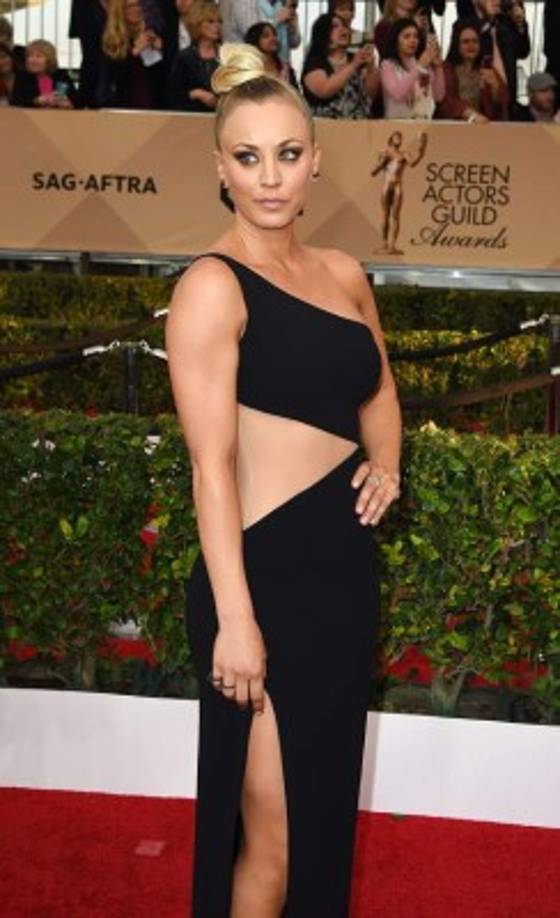 La actriz de Kaley Cuoco, 'The Big Bang Theory'.