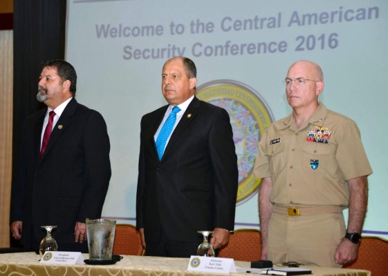 Arranca conferencia de seguridad de Centroamérica