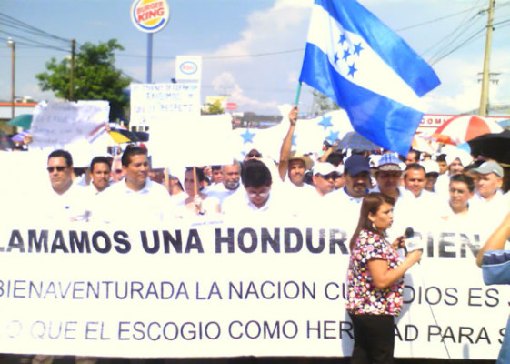 'Honduras jamás caerá en la extrema izquierda'