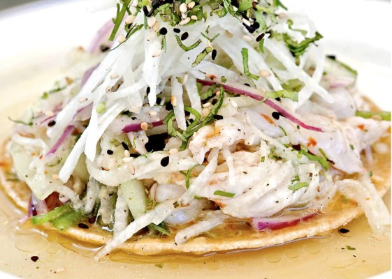 Cómo hacer tostadas de camarón