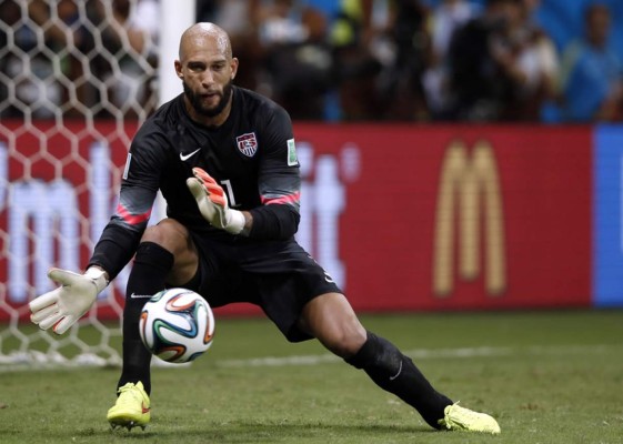 Tim Howard paró hasta el viento contra Bélgica&nbsp;