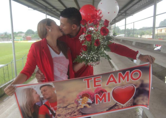 El amor estuvo presente en el Real Sociedad - Real España