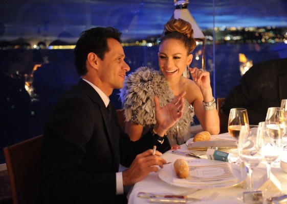 Marc Anthony y Casper Smart mantienen buena relación