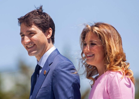 Esposa de Justin Trudeau da positivo de coronavirus