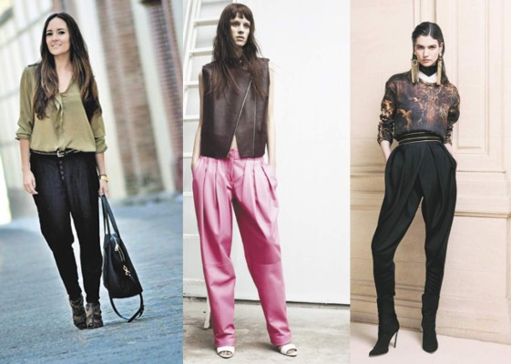 Pantalón 'Slouchy”