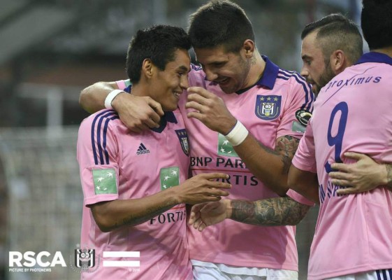 Video: Andy Najar marcó en victoria del Anderlecht