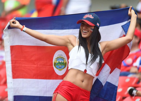 Duelo de bellezas entre Costa Rica-Italia