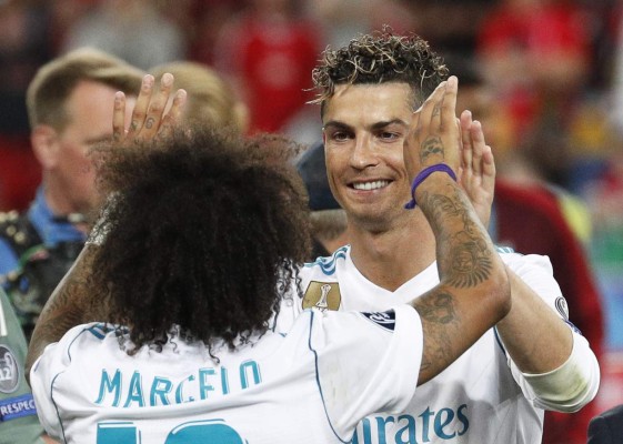 Marcelo se despide de Cristiano Ronaldo en Instagram