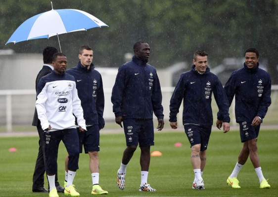 Francia inició los entrenamientos para el Mundial